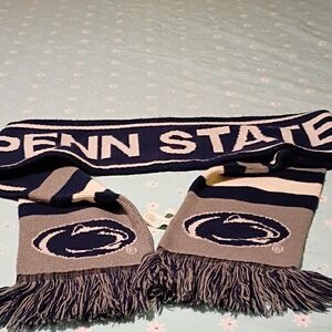 Penn State Blue and Gray Scarf 62 In Long
